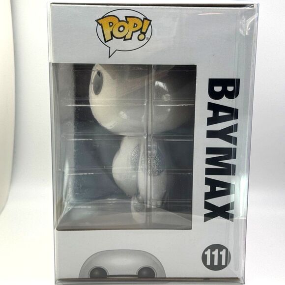 Funko POP #111 Big Hero 6 Baymax Diamond Collection Hot Topic Exclusive - Picture 2 of 5